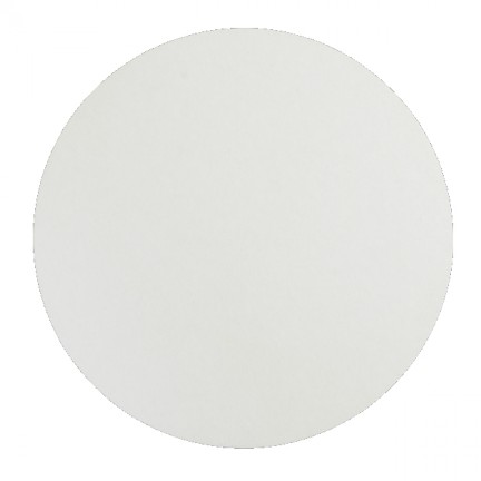 Rond blanc lisse Rond blanc lisse