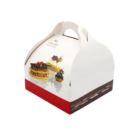 Boîte pâtisserie à poignée...