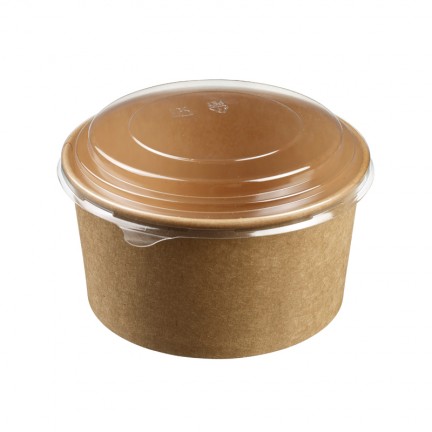 Bol carton + couvercle Bol carton + couvercle