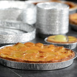 Tourtière aluminium pastillée