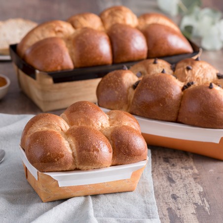 Moule à brioche en carton recyclable pour professionnels