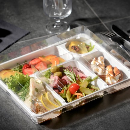 Plateau repas 5 compartiments Plateau repas 5 compartiments