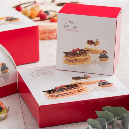 Boîte pâtisserie décor... Boîte pâtisserie décor...