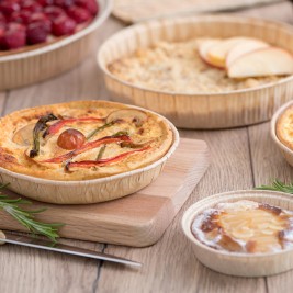 Tourtière pastillée papier