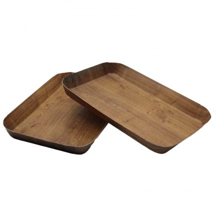 Barquette carton imp. bois... Barquette carton imp. bois...