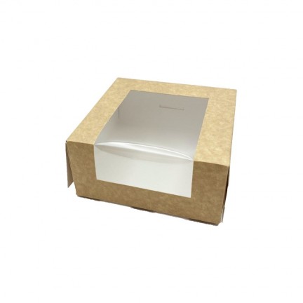 Boîte kraft avec fenêtre Boîte kraft avec fenêtre