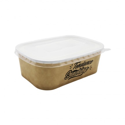 Barquette carton + couvercle Barquette carton + couvercle