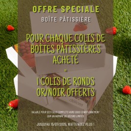 Boîte pâtisserie décor Délices