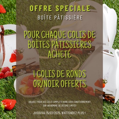 Boîte pâtisserie à poignée...