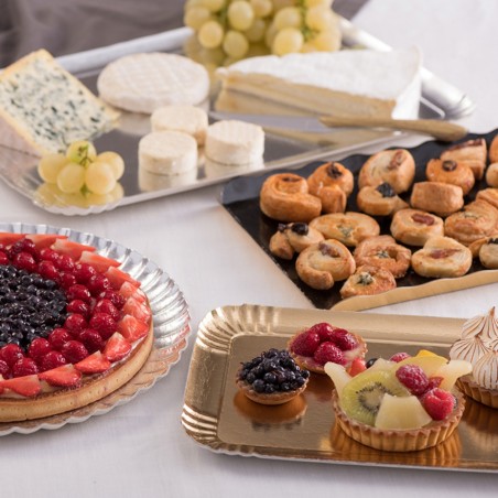 Plateau carton pour traiteur et pâtissier
