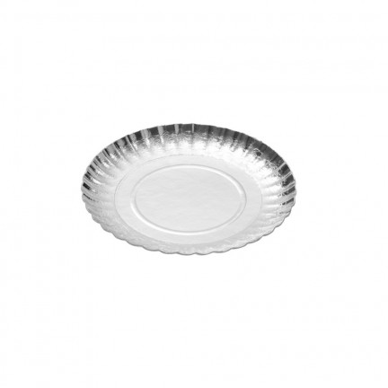 Petite assiette en argent pour mignardises Petite assiette en argent pour mignardises