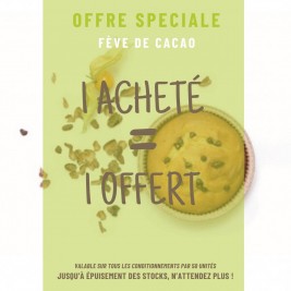 Promotion sur les tourtières en fève de cacao