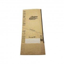 Sachet sandwich avec prédécoupe et serviette