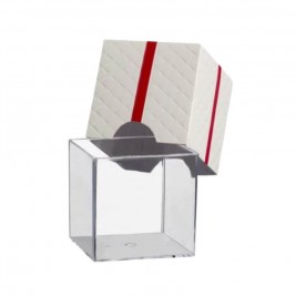 Verrine traiteur transparente