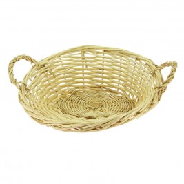 Van en osier pour panier garni