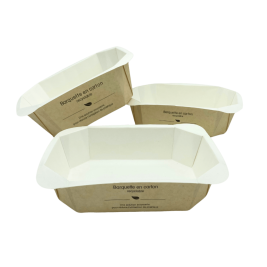 Barquettes thermoscellables en carton