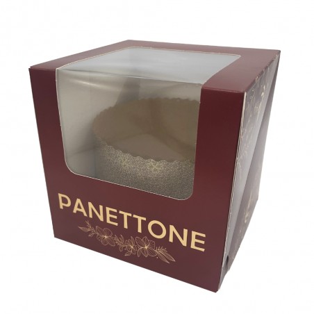 Boîte panettone et moule de cuisson