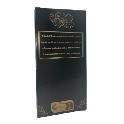 Etui noir pour tablette de chocolat Etui noir pour tablette de chocolat