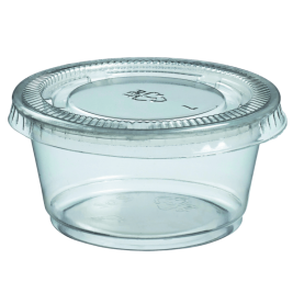 Pot à sauce plastique avec...