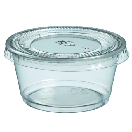Pot à sauce plastique avec...
