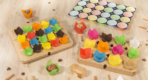 Moule papier muffin ou tulipe pour gâteau individuel